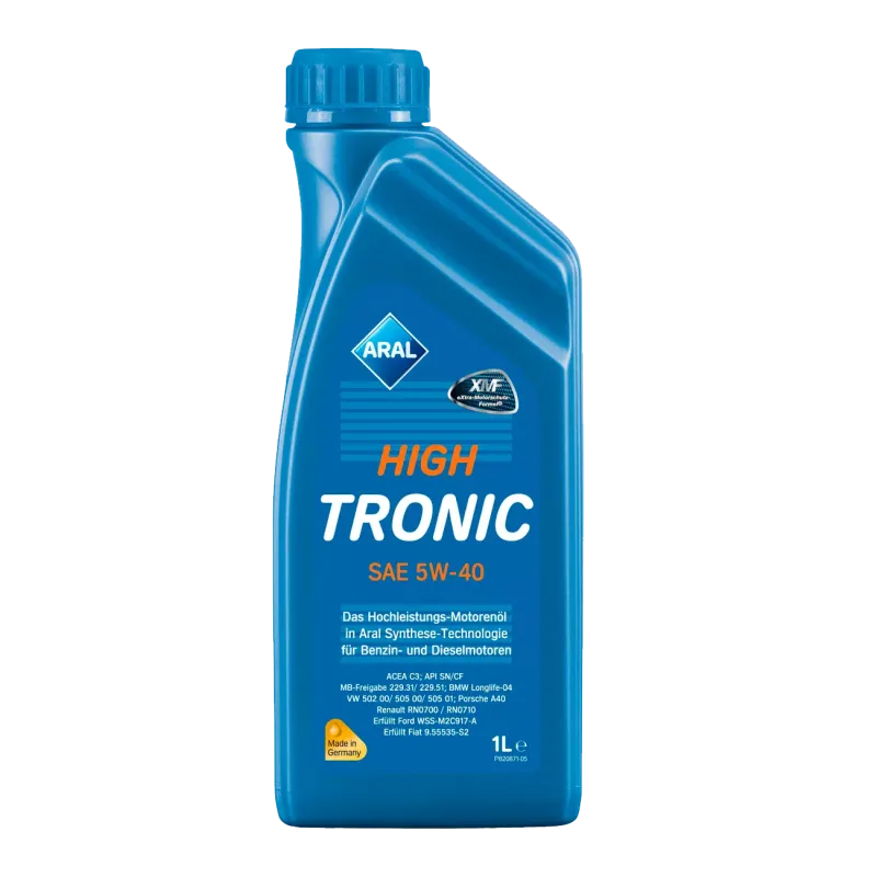 Масло моторне ARAL HighTronic 5W-40 1л (20637)