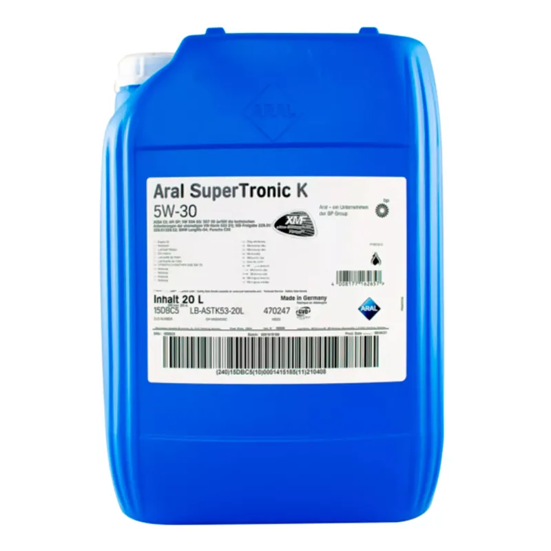 Моторна олива ARAL SuperTronic K 5W-30 20л (15DBC5)