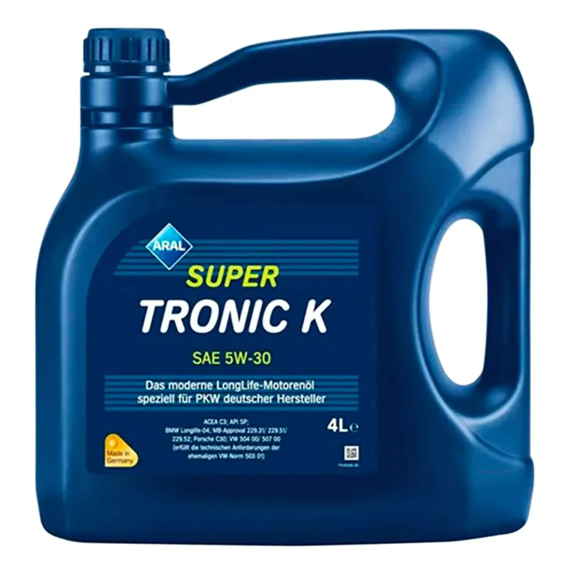 Моторна олива ARAL SuperTronic K 5W-30 4л (15DBCD)