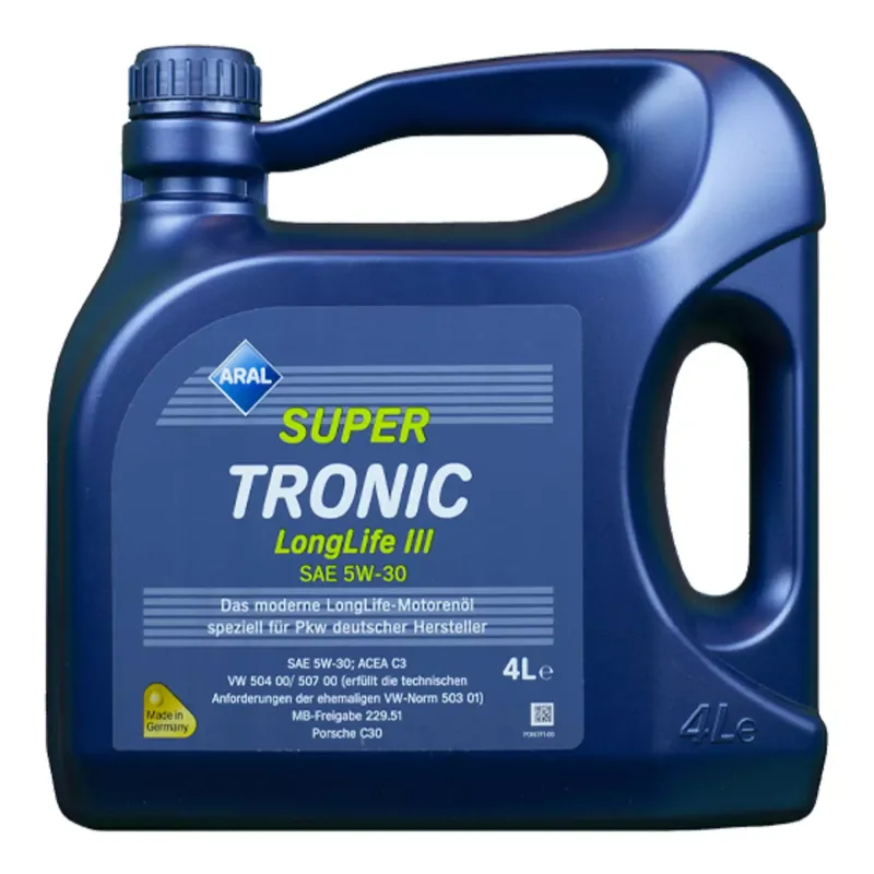 Моторна олива Aral SuperTronic LongLife III 5W-30, 4л (SUPERTRLLIII5W304L)