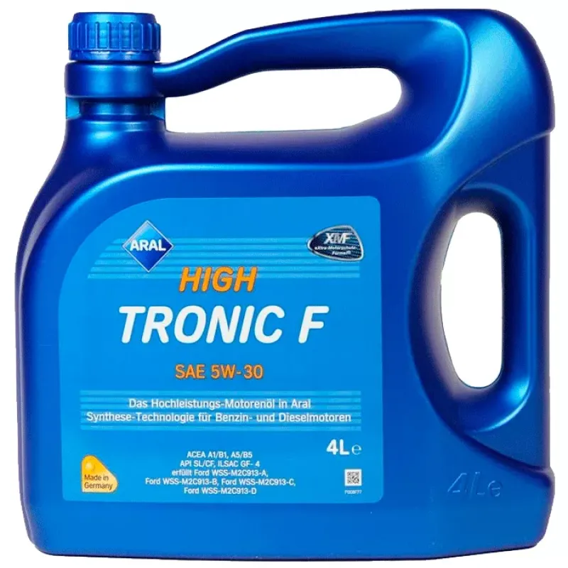 Моторне масло Aral HighTronic F SAE 5W-30 4 л (HIGHTRONIC F 5W 304L)