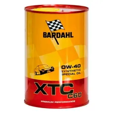 Моторна олива BARDAHL (metal) XTC C60 0W-40 AUTO 1л (300040)