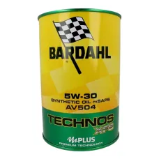 Мастило моторне BARDAHL "Technos xfc AV504 C60 5W-30 metal" 1л (308040)