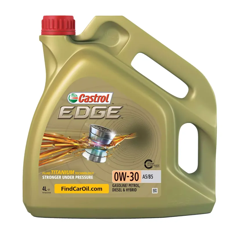 Моторна олива Castrol Edge 0W-30 A5/B5 4л