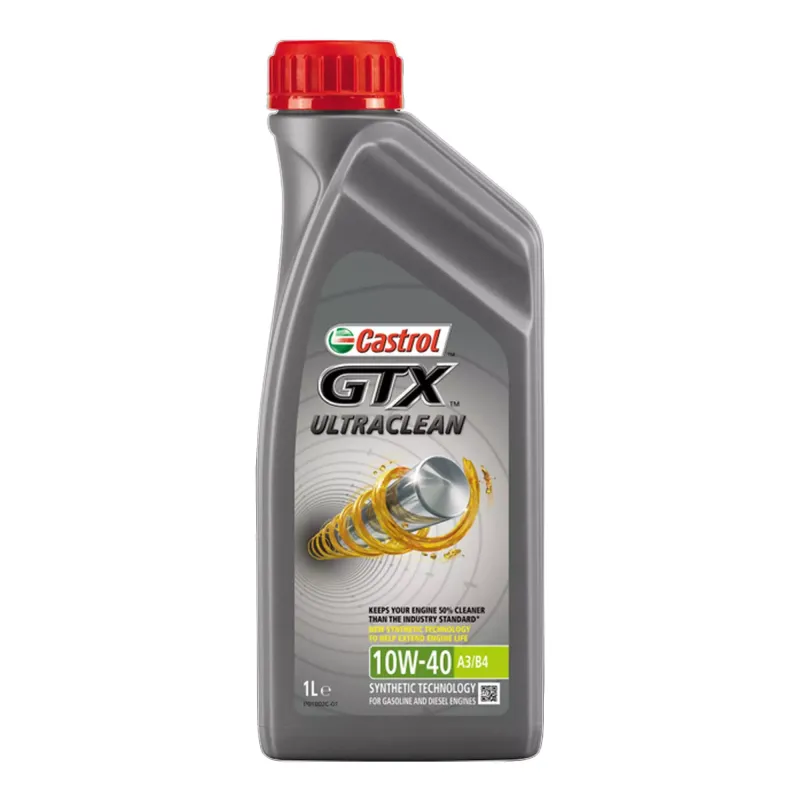 Моторна олія Castrol GTX ULTRACLEAN 10W-40 A3/B4 1л