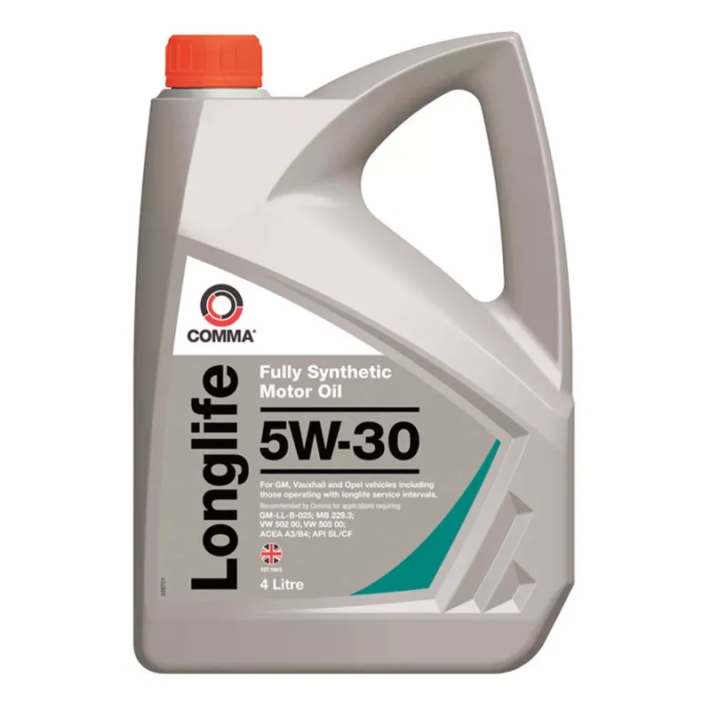 Масло моторне COMMA LONG LIFE 5W-30 4л (CFC6B4)