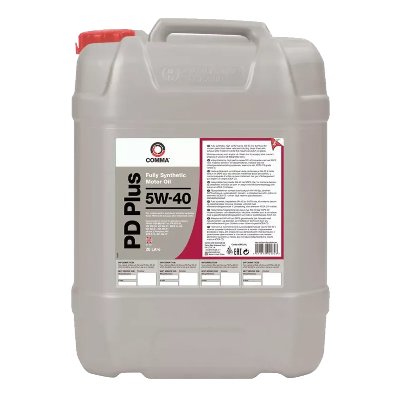 Моторна олива COMMA PD PLUS 5W-40 20л (D02980)