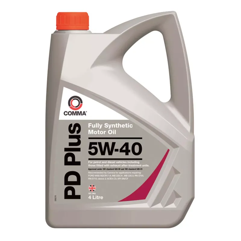 Масло моторне COMMA PD PLUS 5W-40 4л (D0297E)
