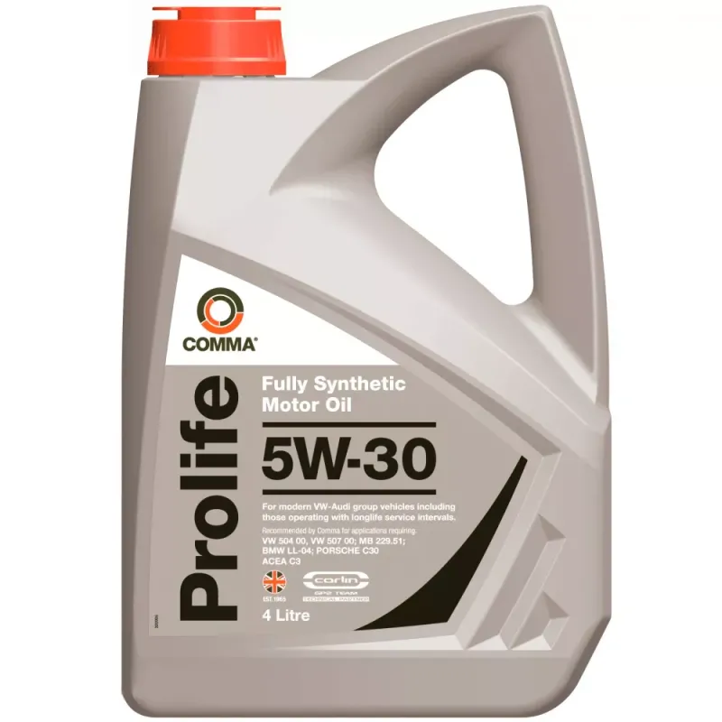 Масло моторне COMMA PROLIFE 5W-30 4л (CFC6B2)