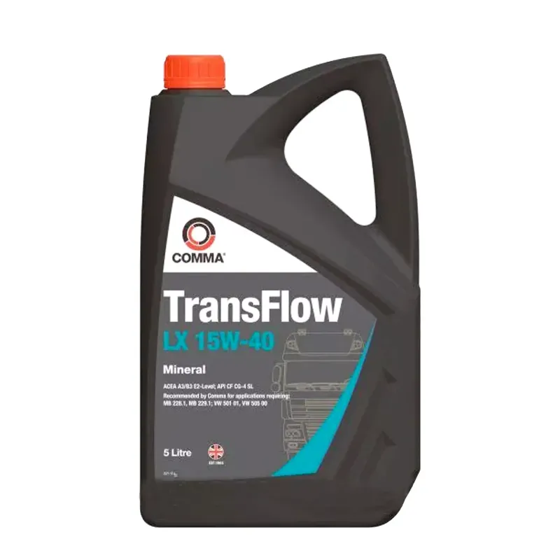 Моторна олива COMMA TRANSFLOW LX 15W-40 5л (C557EC)