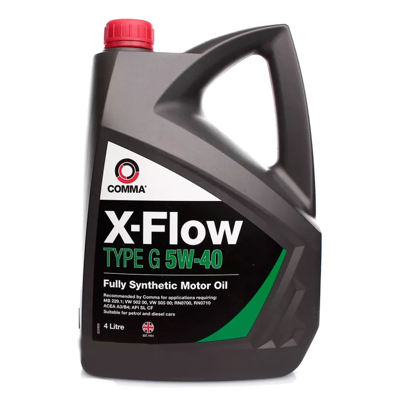 Масло моторне COMMA X-FLOW G 5W-40 SYN. 4л (C5C773)