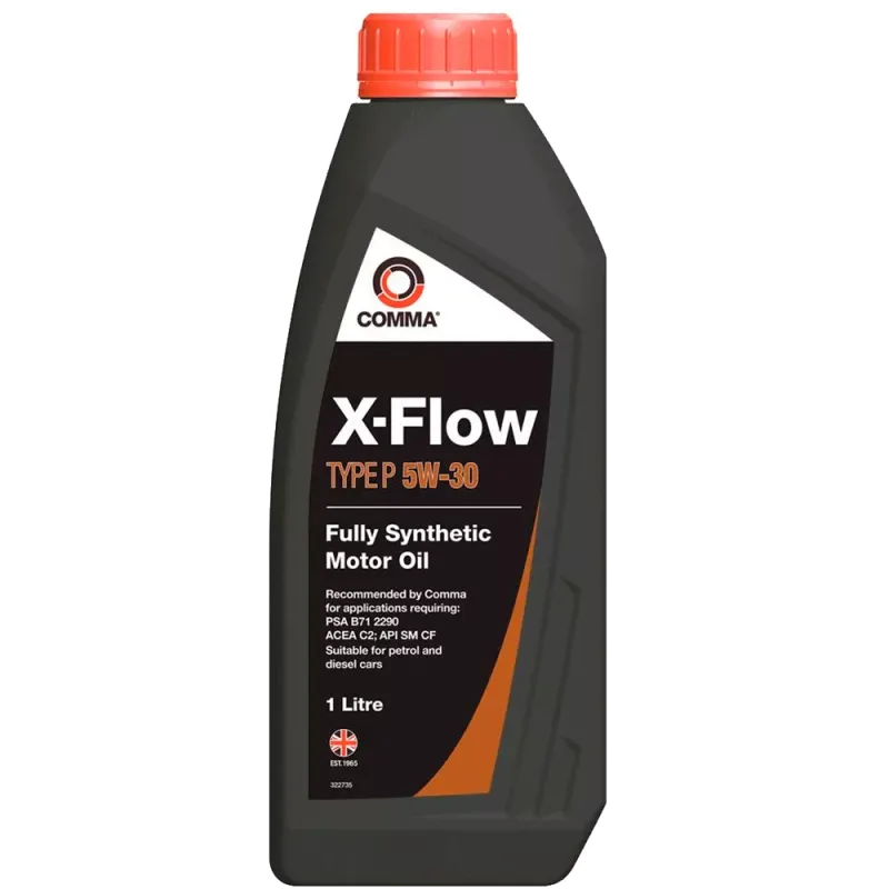 Масло моторне COMMA X-FLOW P 5W-30 SYNT. 1л (C65E4A)