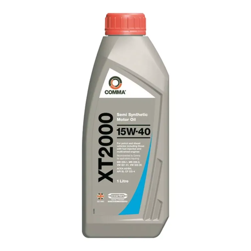 Моторна олива COMMA XT2000 15W-40 1л (9F0245)