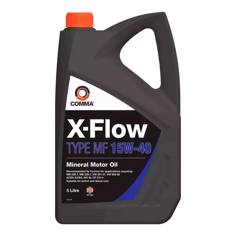 Моторна олива Comma X-Flow Type MF 15W-40 5 л (XFLOWMF15W40MIN5L )
