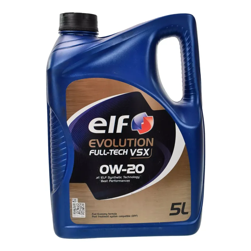 Моторна олива Elf Evolution Fulltech VSX 0W-20 5л (206768)