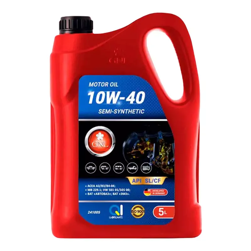 Моторна олива GNL Semi-Synthetic 10W-40 API SL/CF 5л (865135)