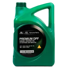 Масло моторне синтетичне Hyundai / Kia "Premium DPF Diesel 5W-30", 6л (0520000620)