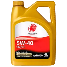 Моторна олива IDEMITSU 5W-40 SN/СF 4л (30015048-746000020)