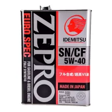Олива моторна IDEMITSU ZEPRO Euro Spec 5W-40 PRO SN/СF 4л (1849041)