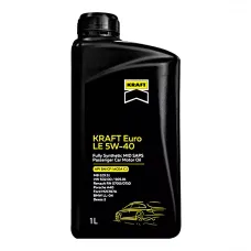 Моторна олива KRAFT Euro LE 5W-40, 1л (708136)