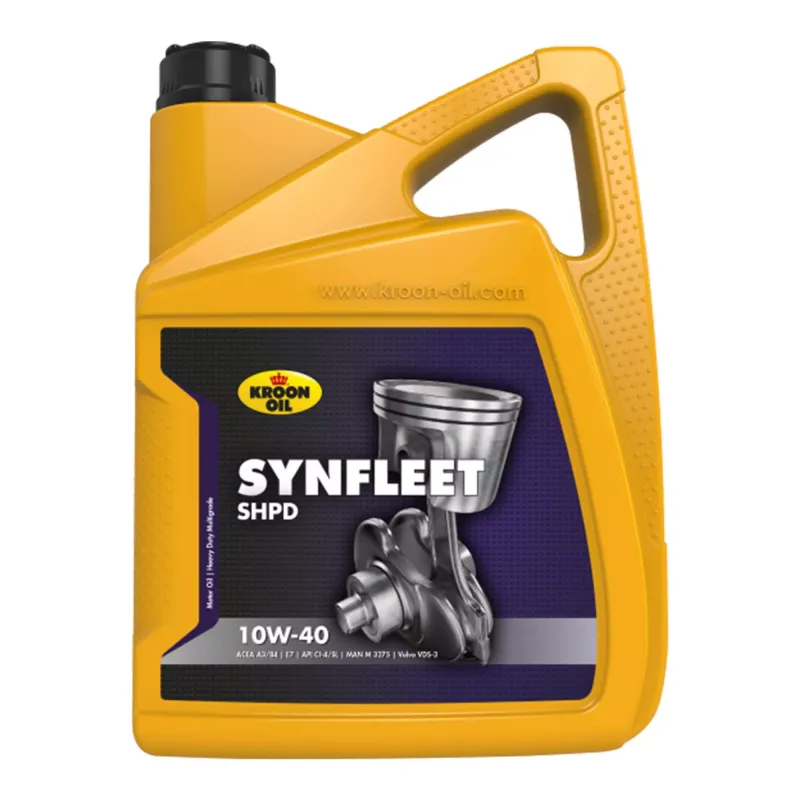 Моторна олива Kroon Oil Synfleet SHPD 10W-40 5л (02333)