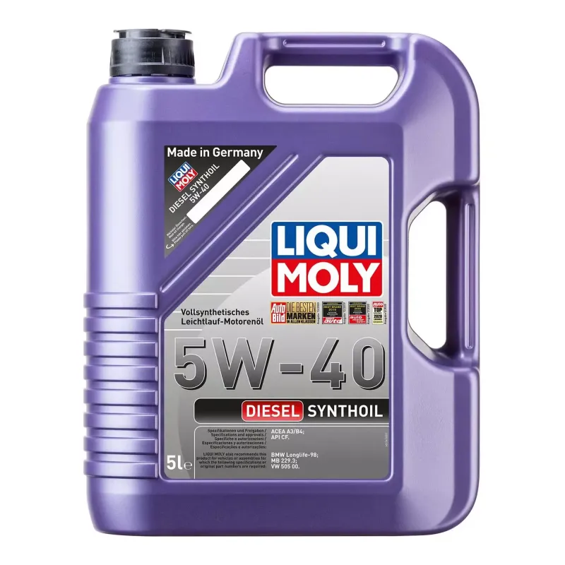 Моторна олива Liqui Moly Diesel Synthoil 5W-40  5л (1341/1927)