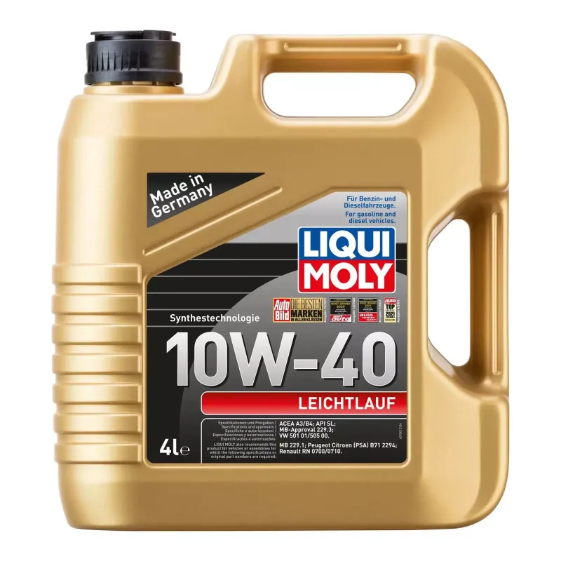 Олива моторна Liqui Moly Leichtlauf 10W-40 4л