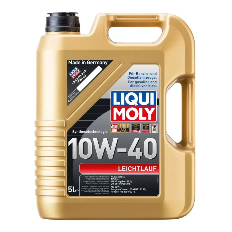 Олива моторна Liqui Moly Leichtlauf 10W-40 5л