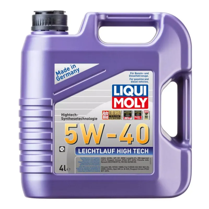 Олива моторна Liqui Moly Leichtlauf High Tech 5W-40 4л (2595)