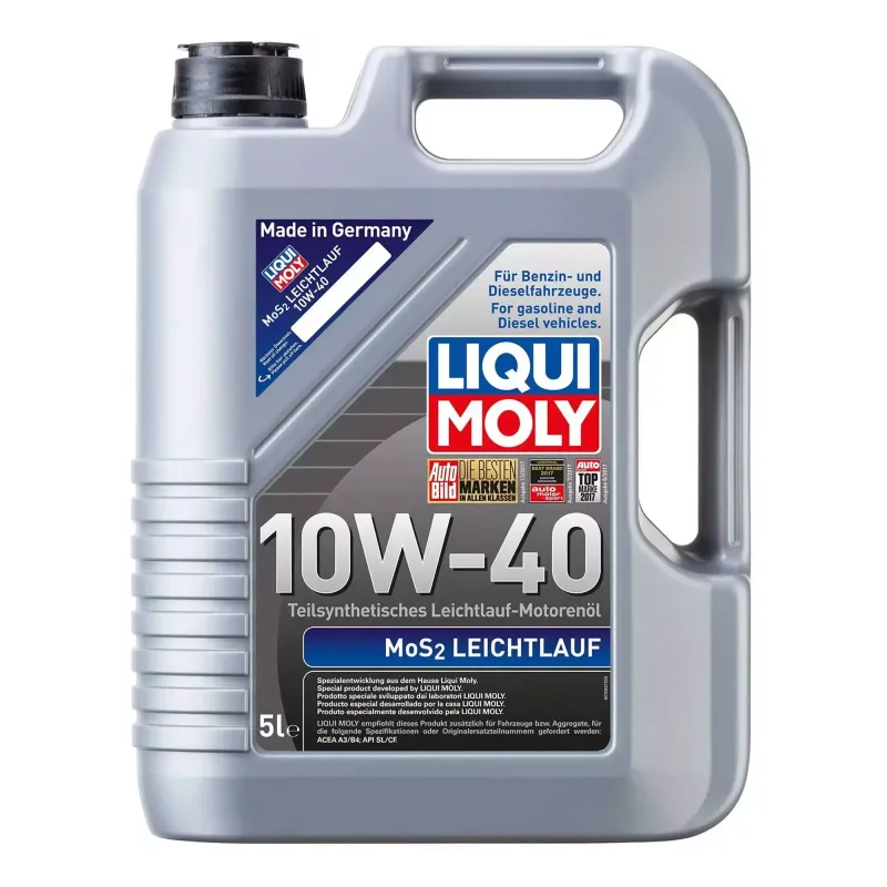 Олива моторна Liqui Moly MOS2-Leichtlauf 10W-40 5л