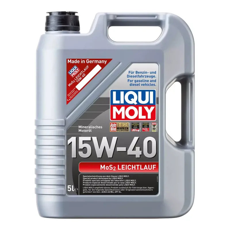 Моторна олива Liqui Moly MOS2 LEICHTLAUF 15W-40 5л (1933)