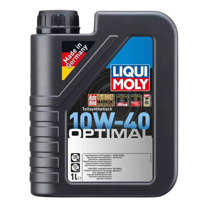 Олива моторна Liqui Moly Optimal SAE 10W-40 1л (3929)