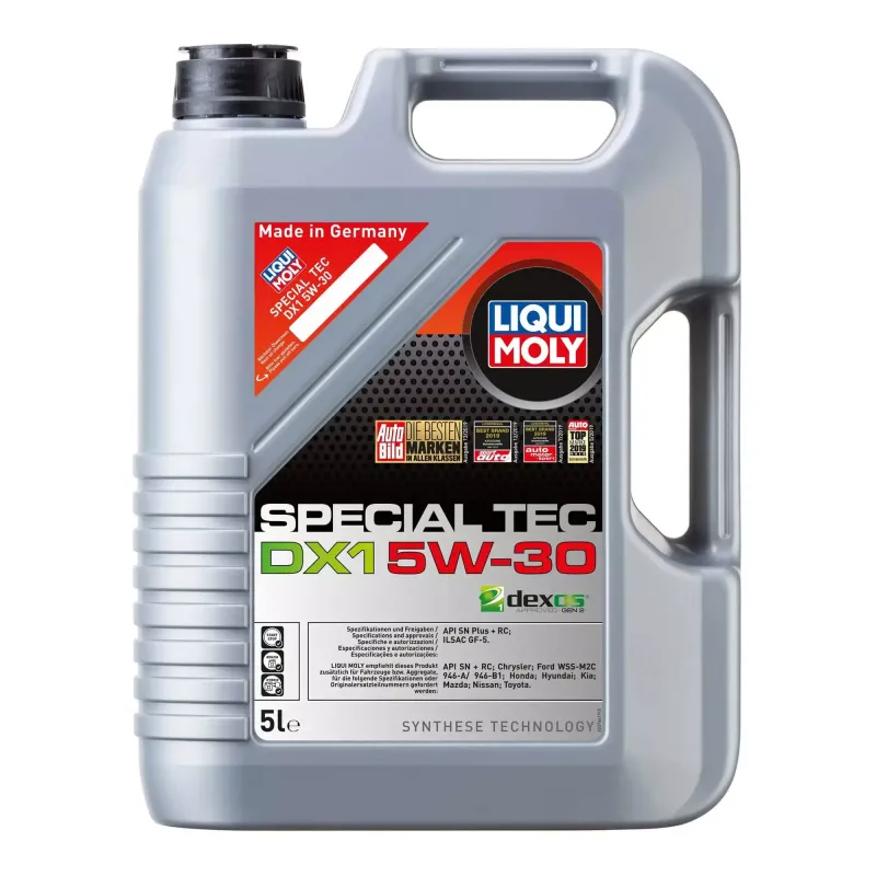 Олива моторна Liqui Moly Special Tec DX1 5W-30 5л (20969)