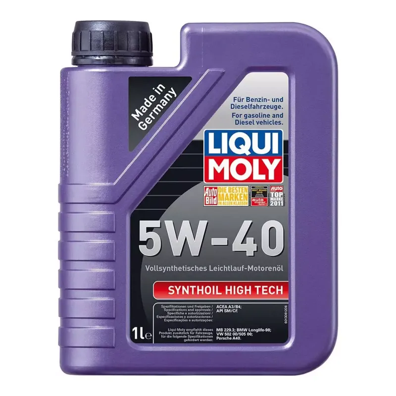 Олива моторна Liqui Moly Synthoil High Tech 5W-40 1л (1924)