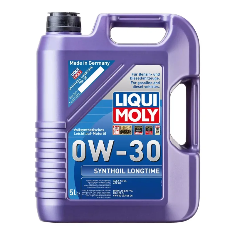 Олива моторна Liqui Moly Synthoil Longtime 0W-30 5л (8977)