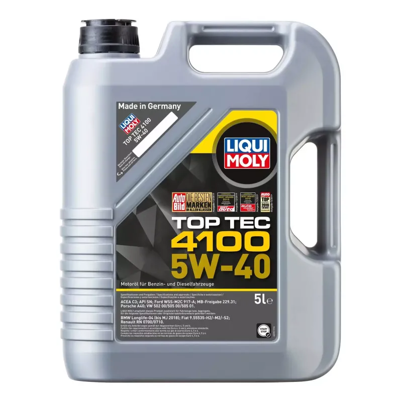 Олива моторна Liqui Moly Top Tec 4100 5W-40 5л (7501)