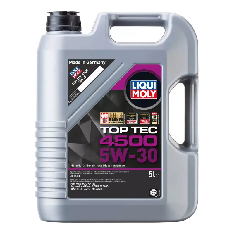 Олива моторна Liqui Moly Top Tec 4500 5W-30 5л (2318)