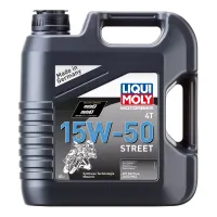 Моторна олива 4Т Liqui Moly Motorbike 4T Street 15W-50 1689 4л (1689)