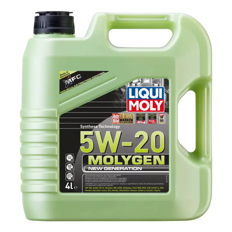 Моторна олива Liqui Moly Molygen New Generation 5W-20 4л (20798)