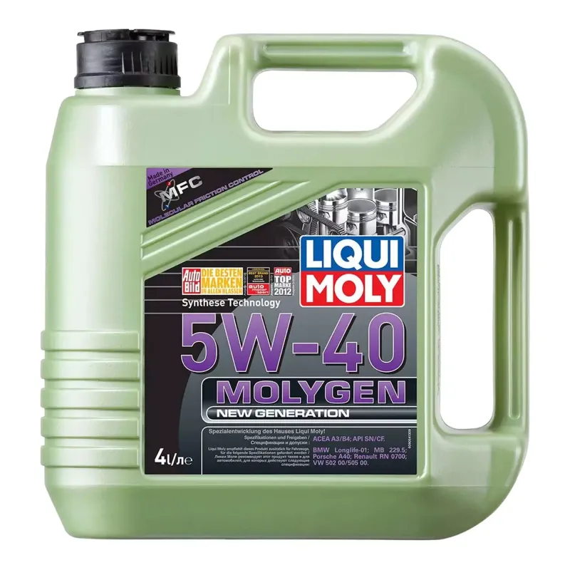 Моторна олива Liqui Moly Molygen New Generation 5W-40 4л (9054)