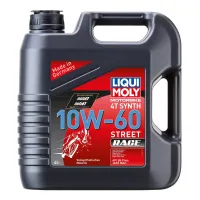 Моторна олива Liqui Moly Motorbike 4T Synth Street Race 10W-60 4л (1687 )