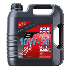 Моторна олива Liqui Moly Motorbike 4T Synth Street Race 10W-50 4л  (7508)