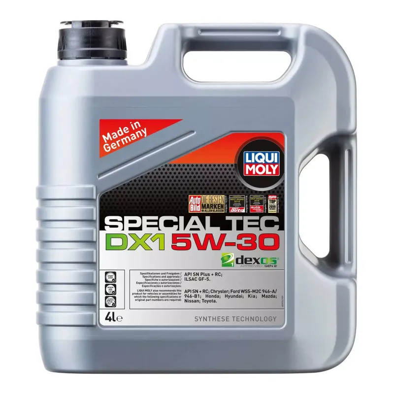 Моторна олива Liqui Moly Special Tec DX1 5W-30 4л (20968)