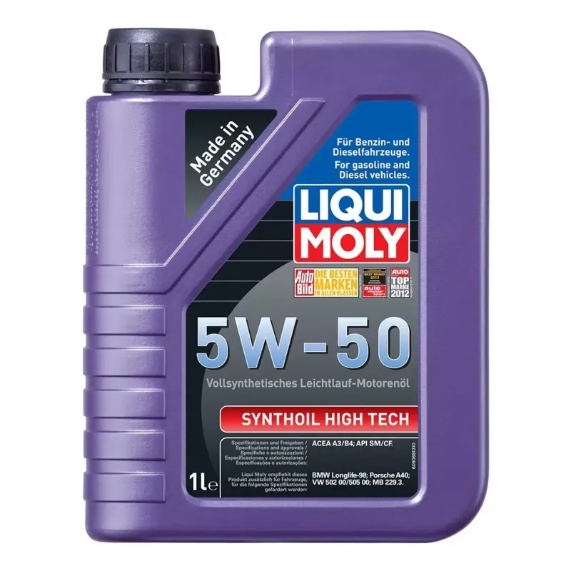 Моторна олива Liqui Moly Synthoil High Tech 5W-50 1л (9066)