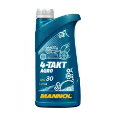 Моторна олива MANNOL 4-TAKT AGRO SAE 30 1л (MN7203-1)