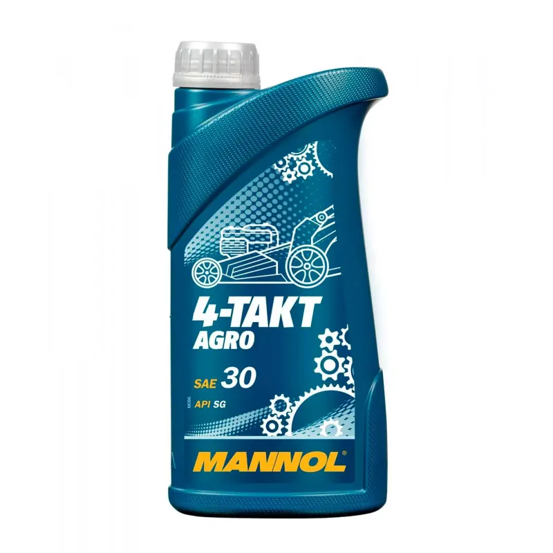 Моторна олива MANNOL 4-TAKT AGRO SAE 30 1л (MN7203-1)