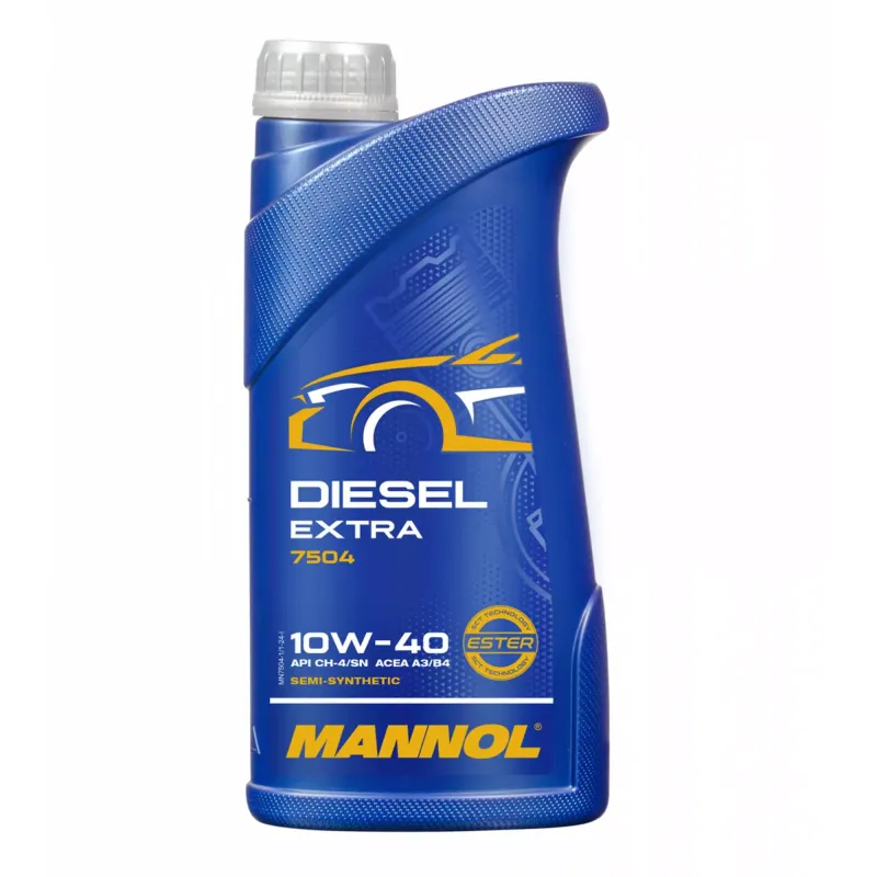 Моторна олива MANNOL DIESEL EXTRA 10W-40 1л (MN7504-1)