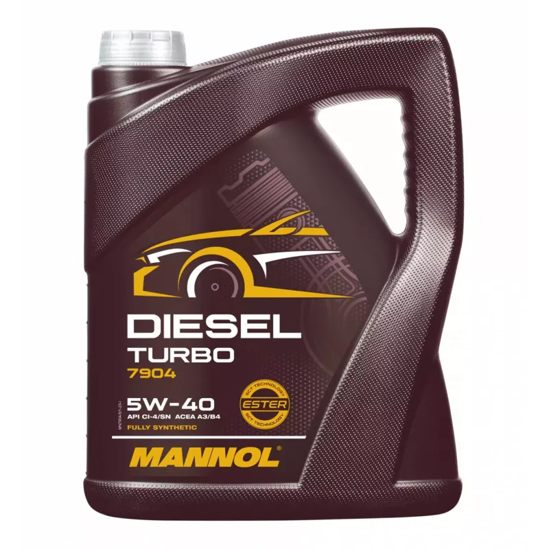 Моторна олива MANNOL DIESEL TURBO 5W-40 5л (MN7904-5)