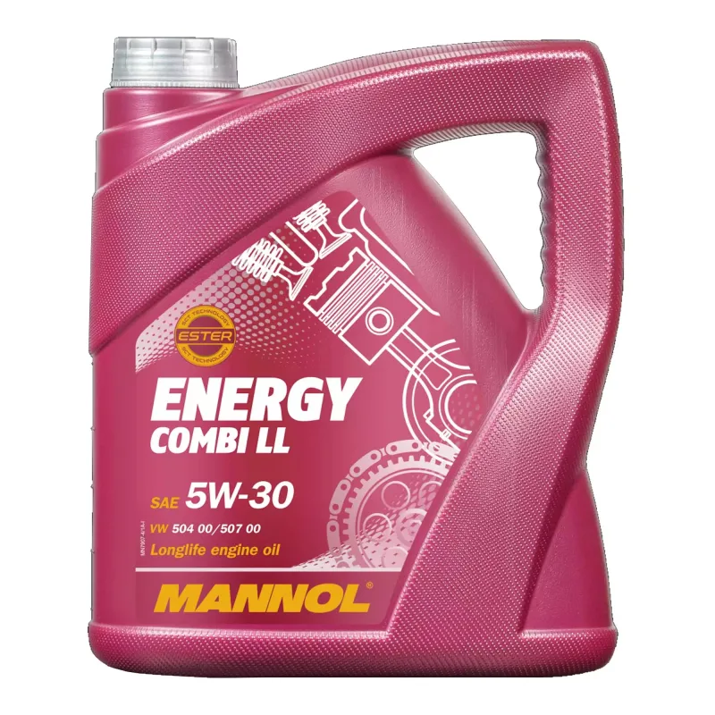 Моторна олива MANNOL ENERGY COMBI LL SAE 5W-30 4л (MN7907-4)
