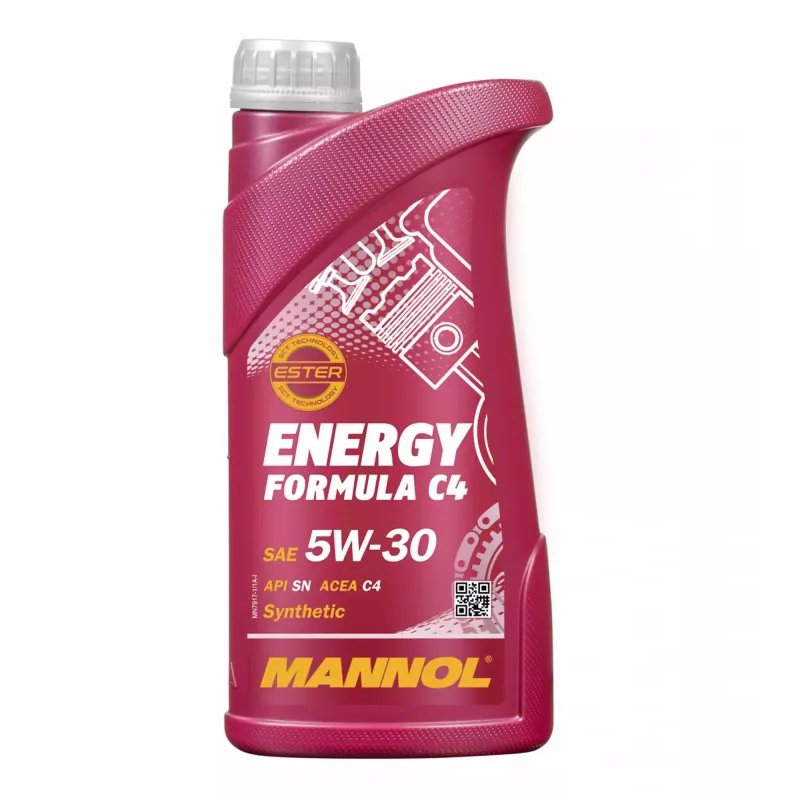 Моторна олива MANNOL ENERGY FORMULA C4 SAE 5W-30 1л (MN7917-1)